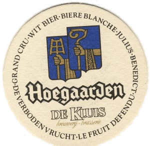 Hoegaarden Beer Coaster icons