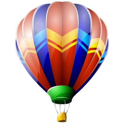 Hot Air Balloon Drawing png icons