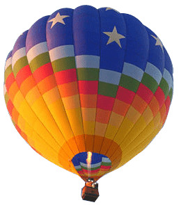 Hot Air Balloon From Below icons