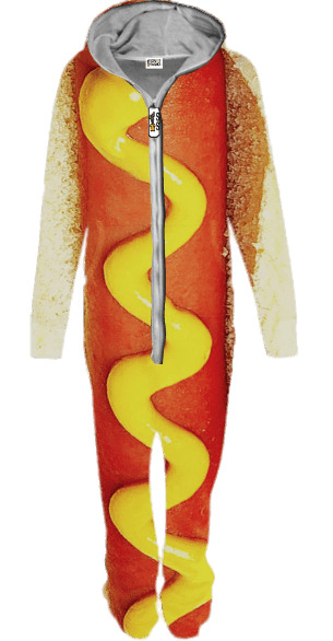 Hot Dog Onesie Scruffy Swanks icons