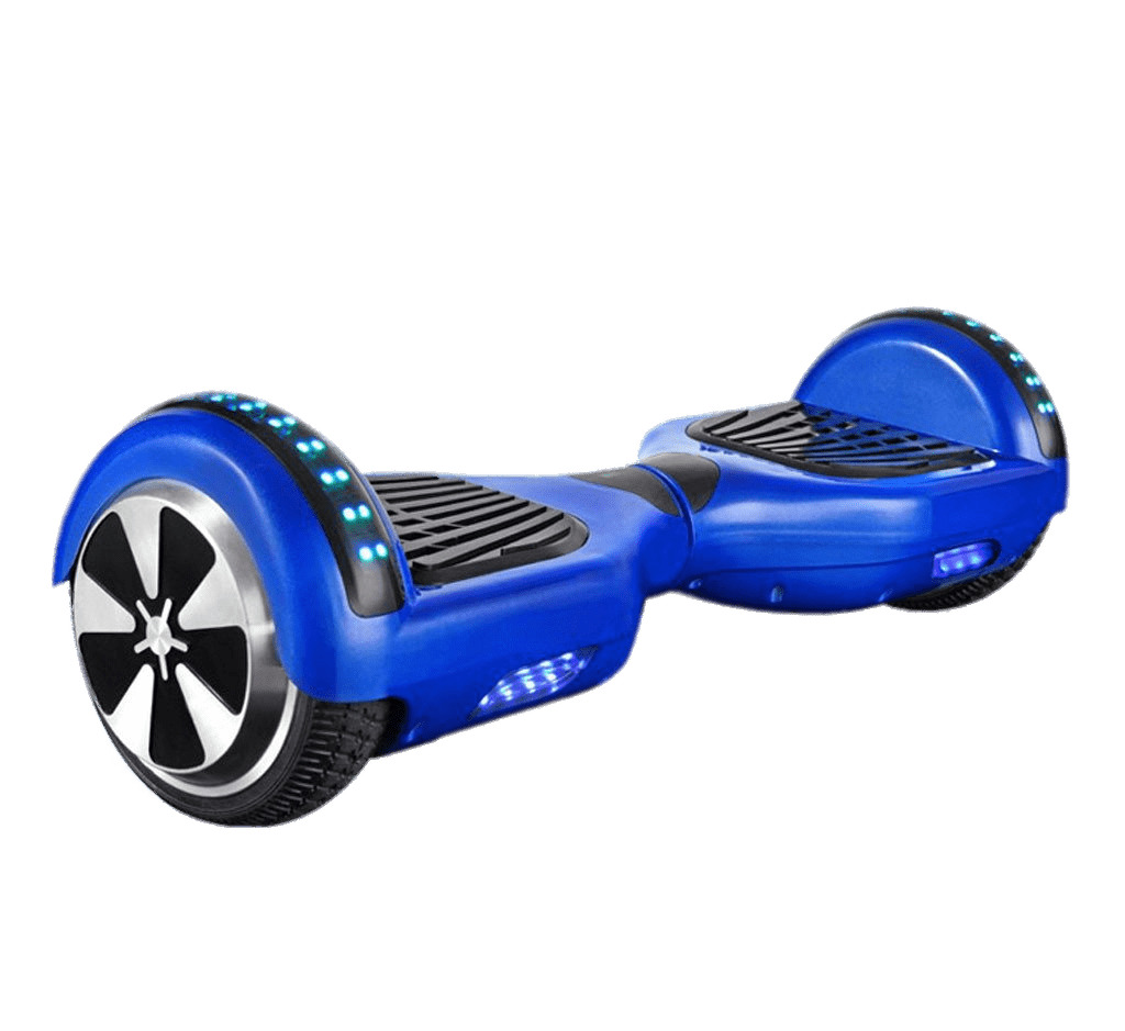 Hoverboard With Blue Lights png icons