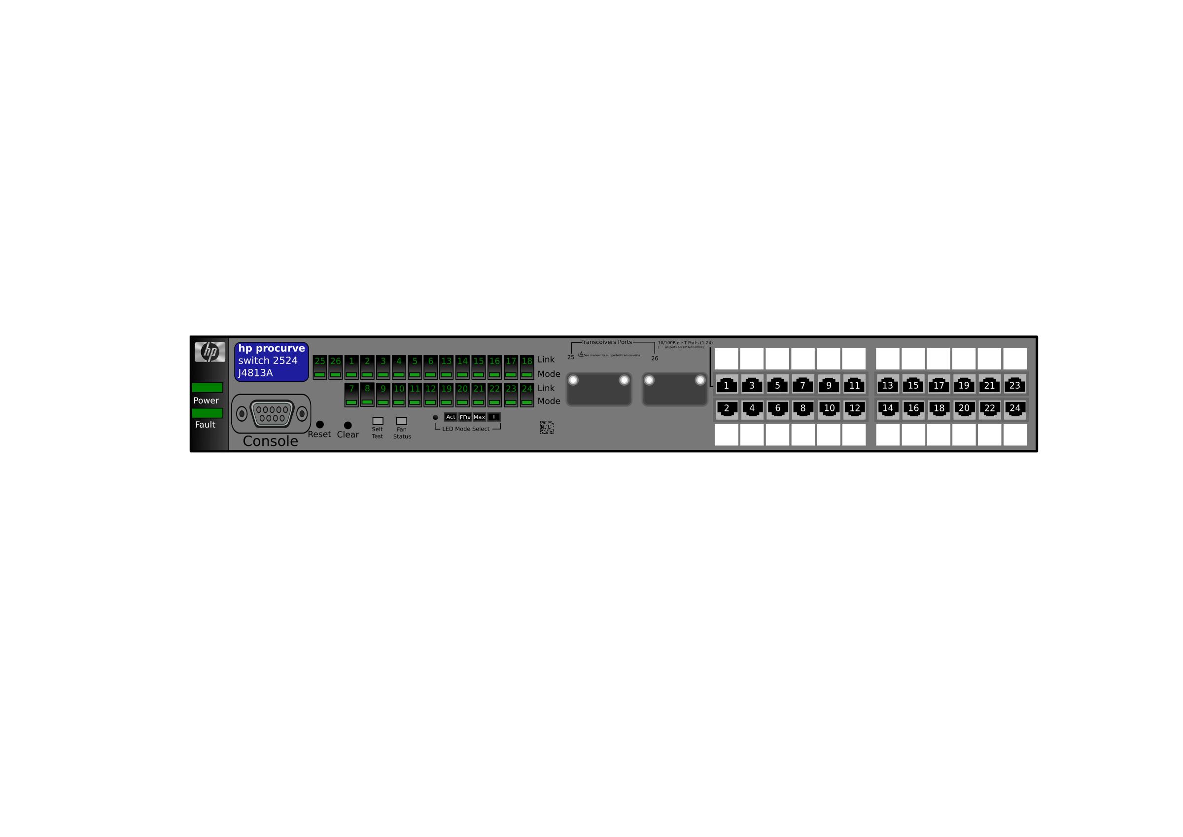 Hp Procurve Switch 24 Ports png icons