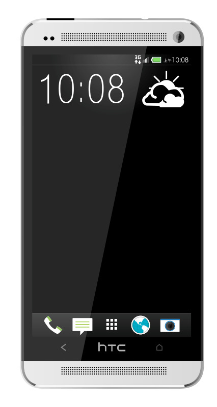 HTC One Silver icons
