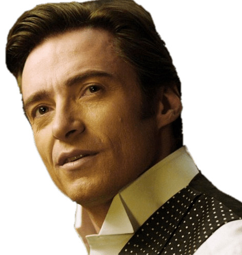 Hugh Jackman the Greatest Showman Close Up png icons