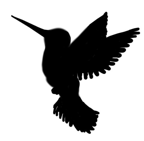 Hummingbird Silhouette icons