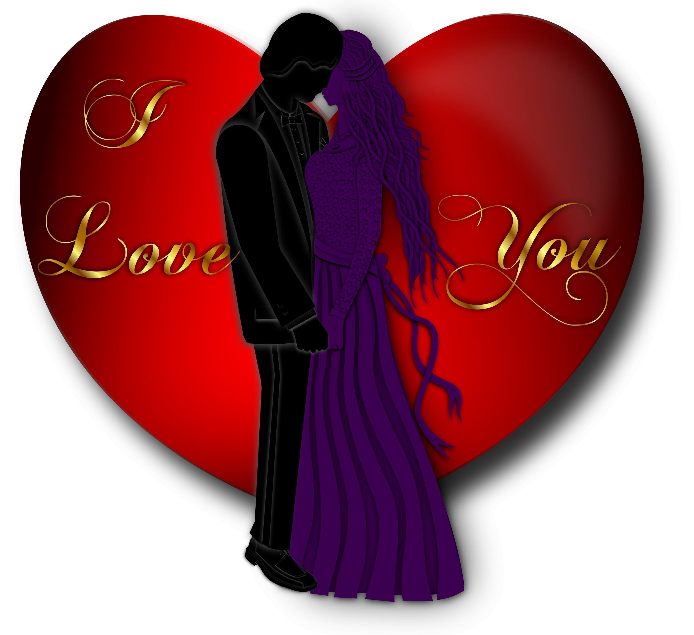 I Love You Valentine PNG icons