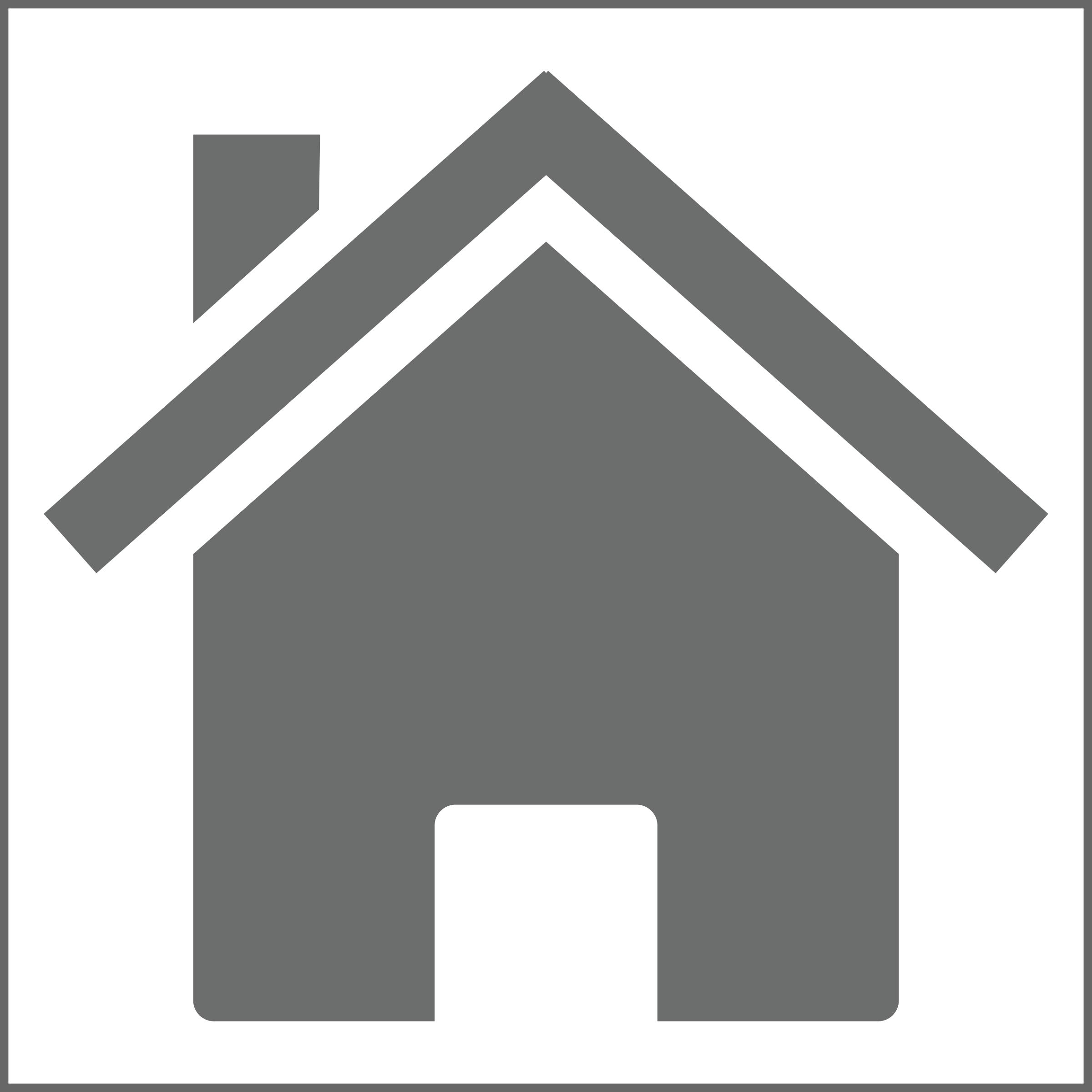 Icon: Grey on White Square - Variation of dynamitt home png