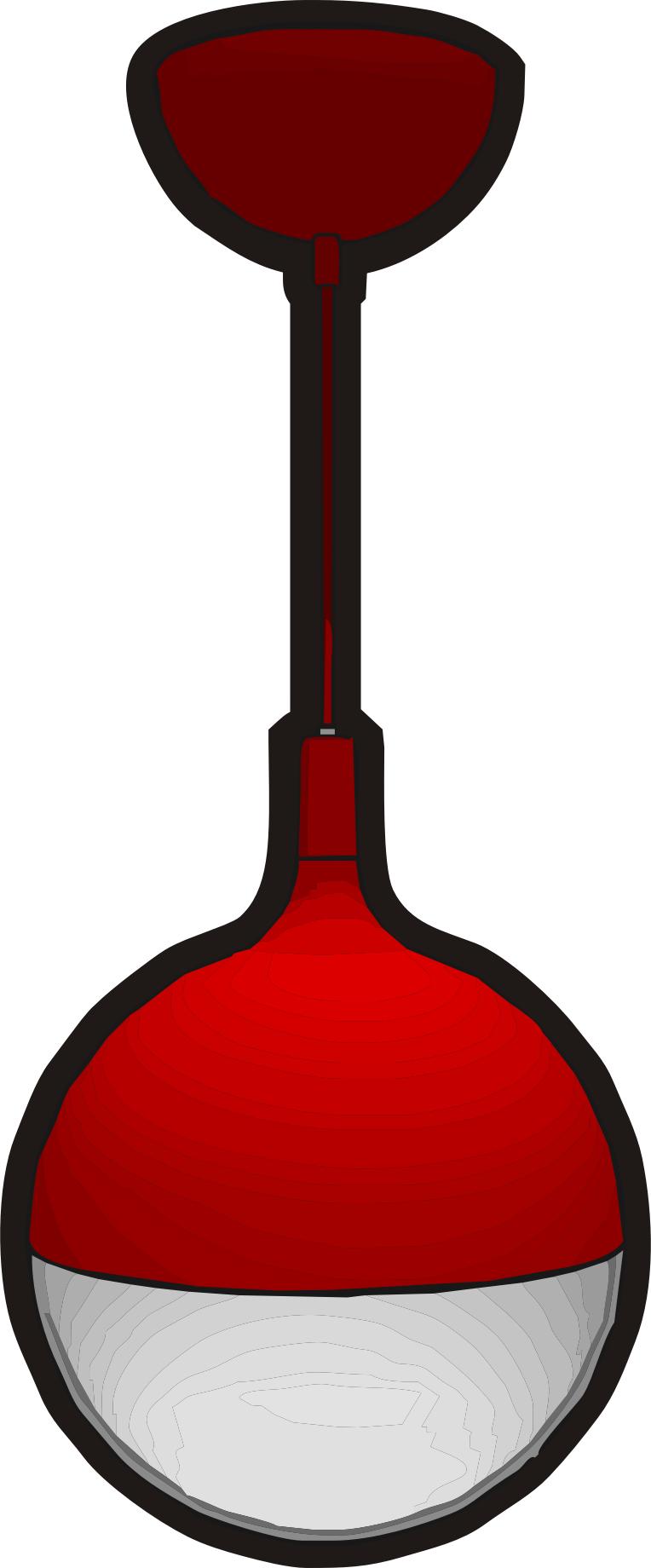 Ikea stuff - Vaster ceiling lamp, red png