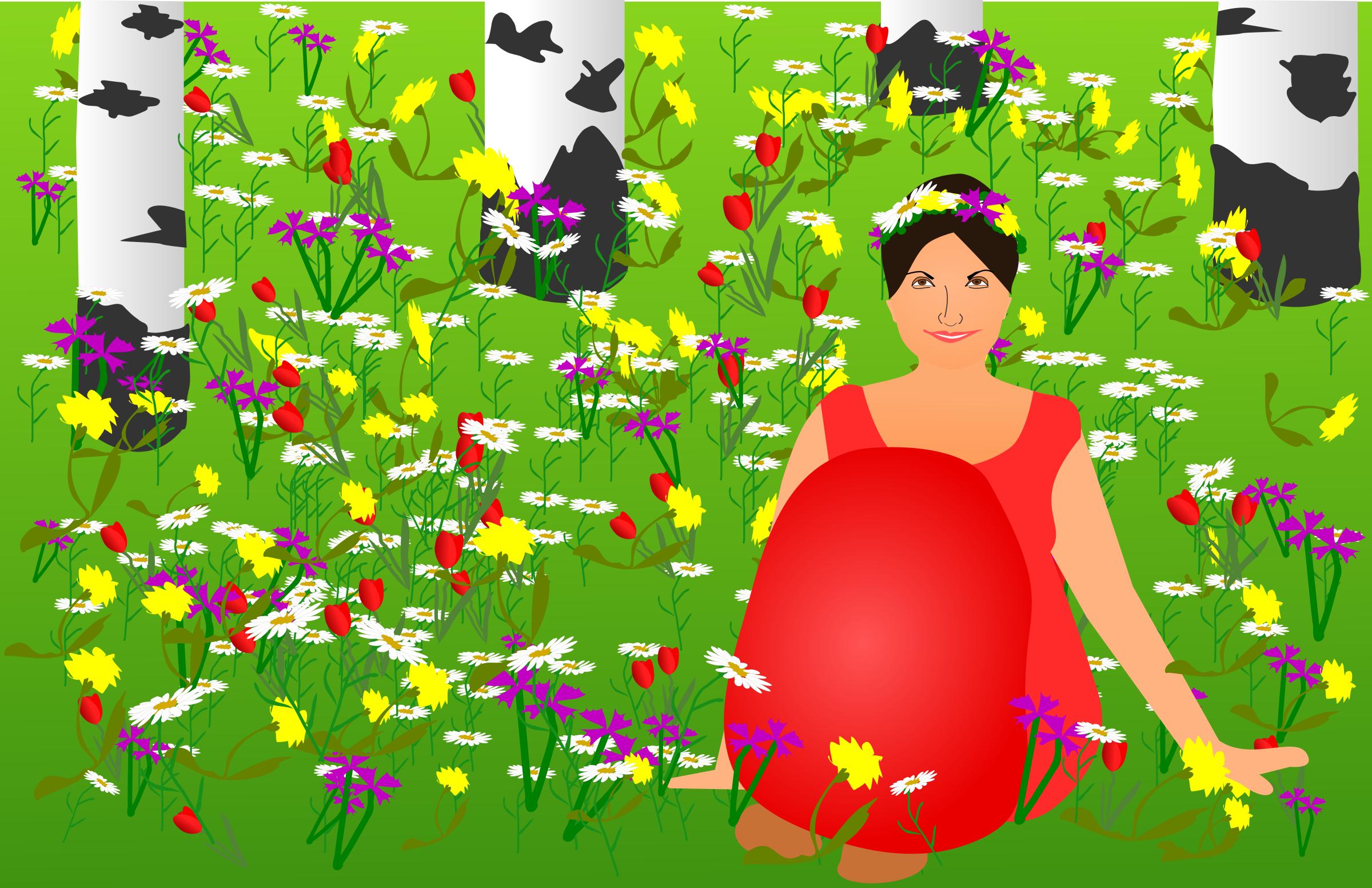 In the meadow png
