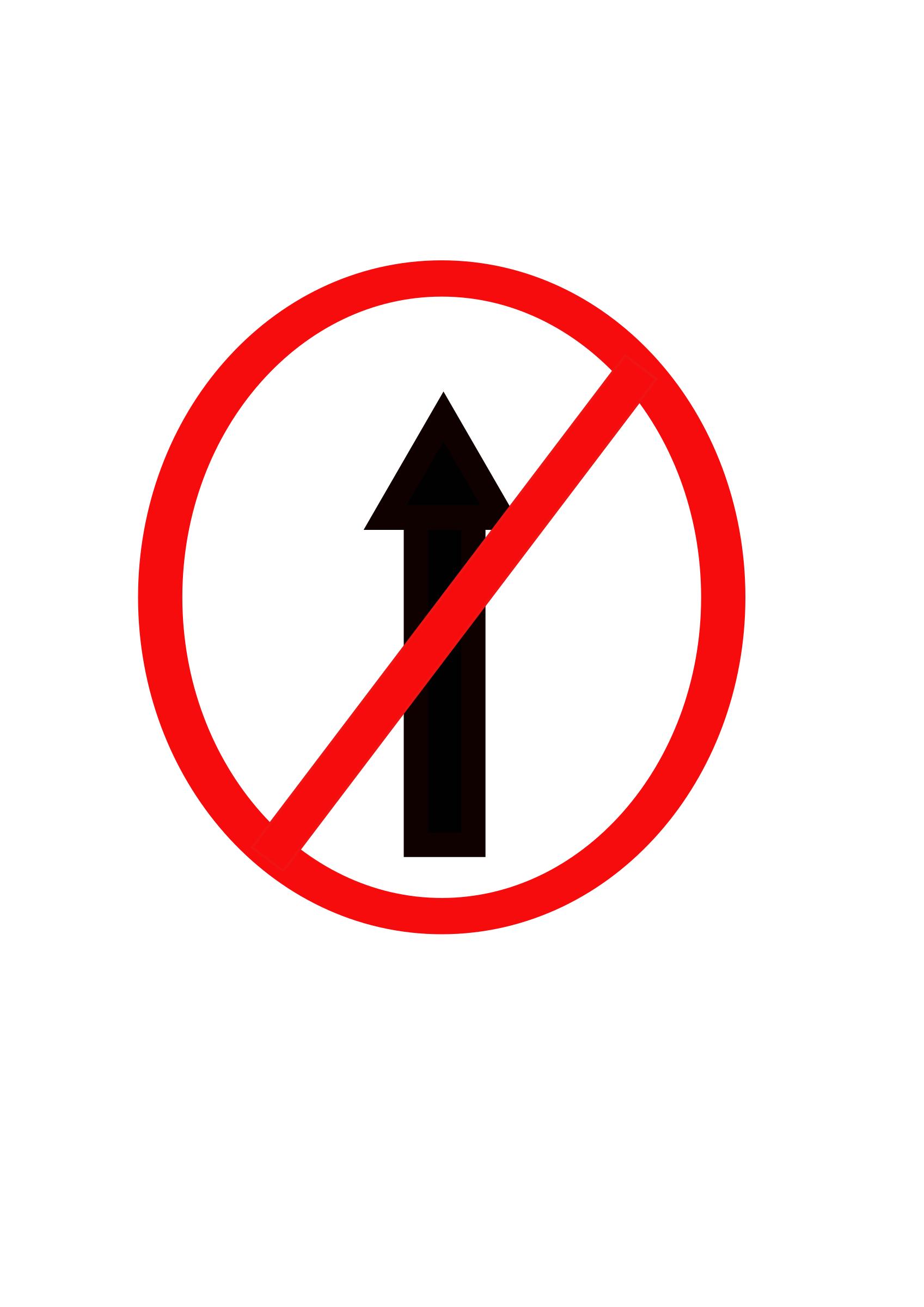 Indian road sign - No entry png