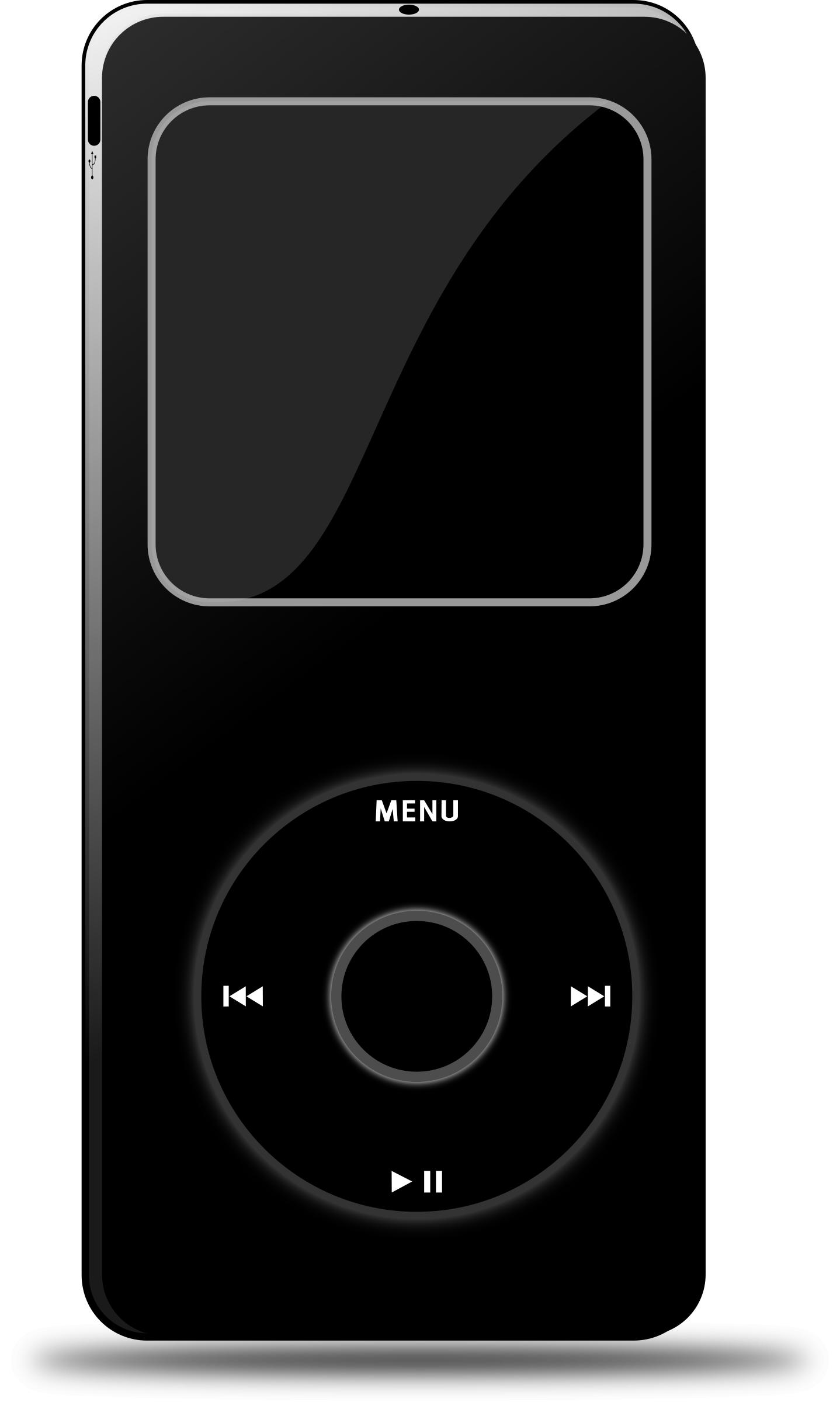 Ipod (Black) PNG icons