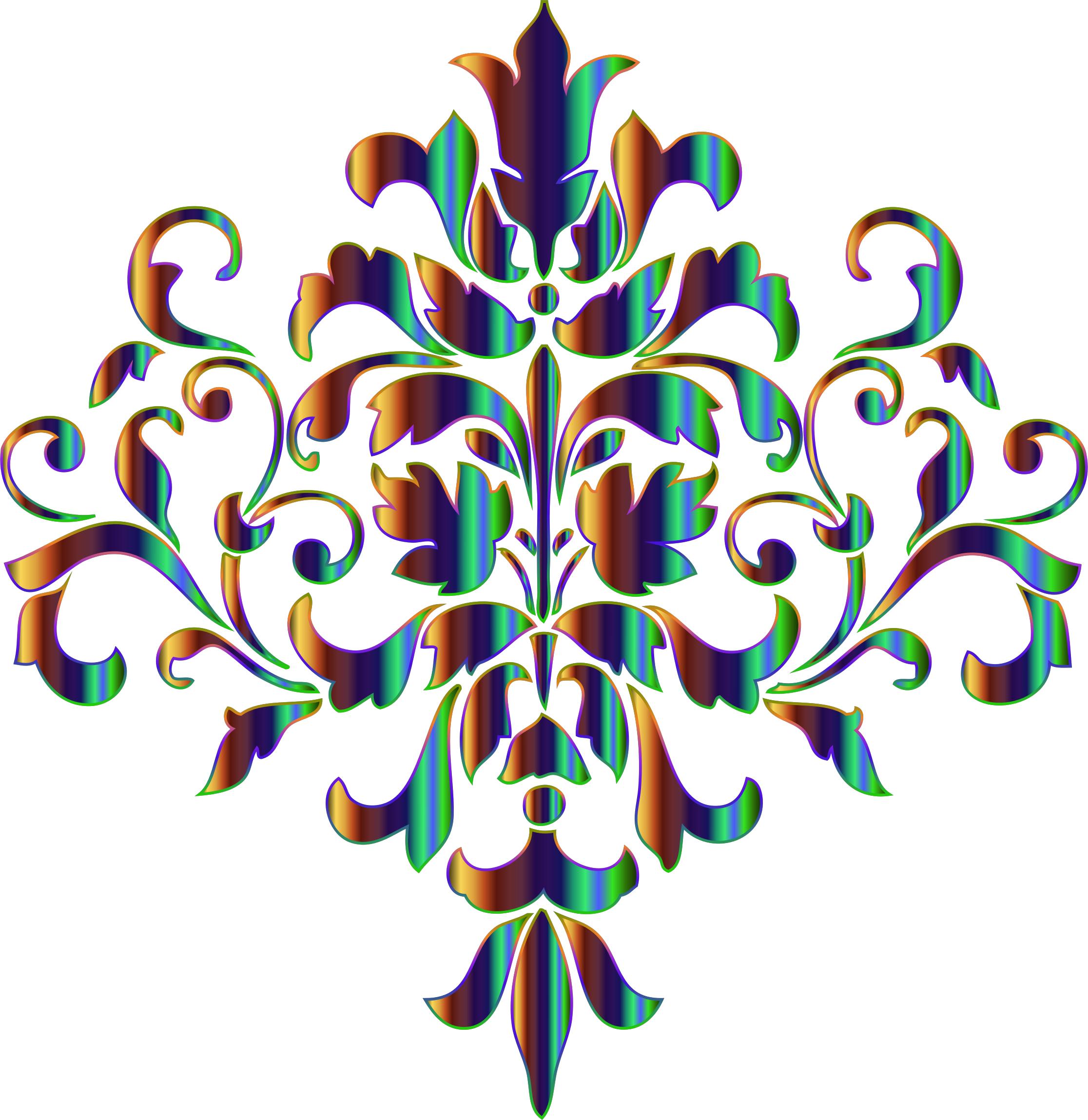 Iridescent Damask Design icons
