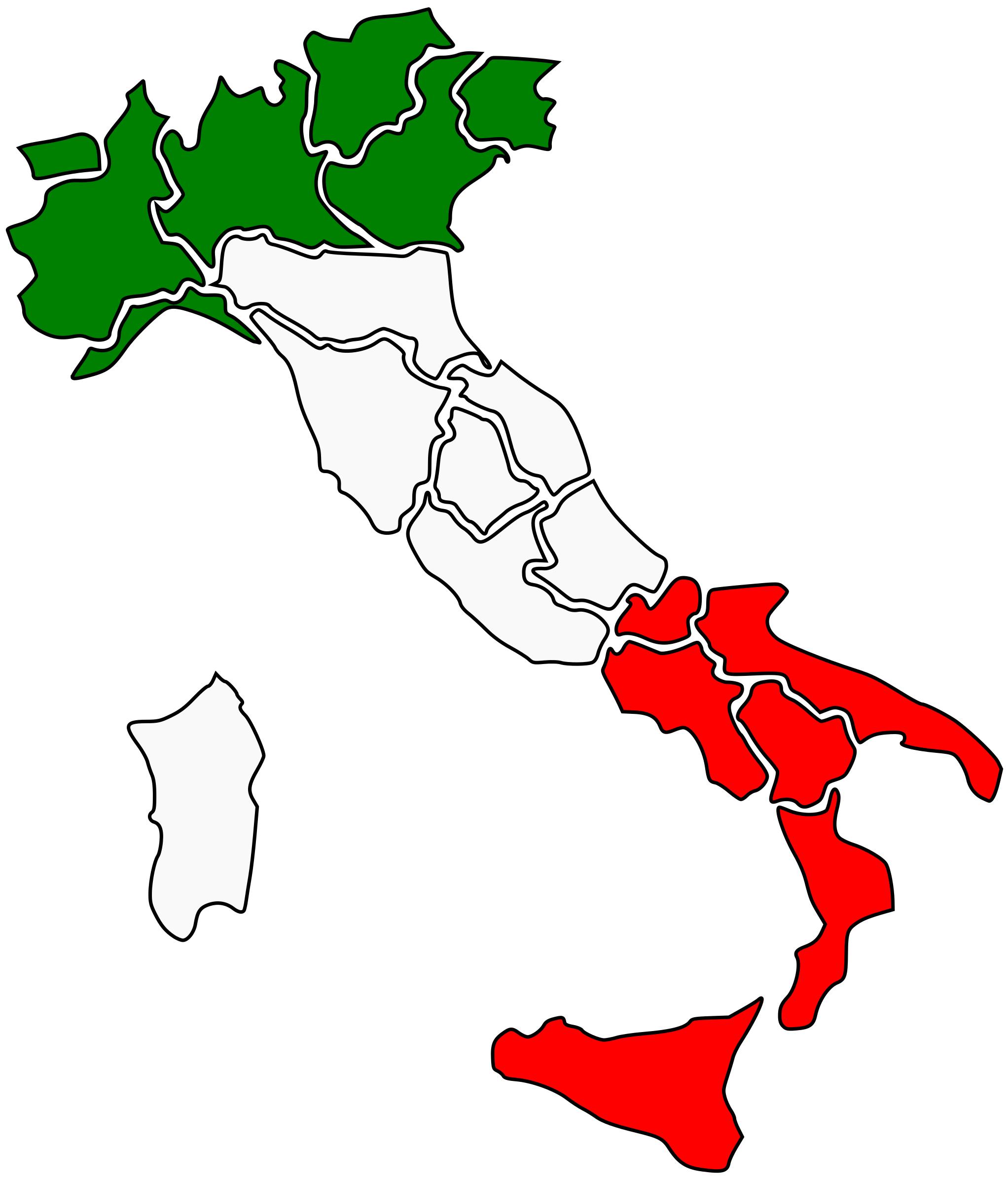 Italy Map png