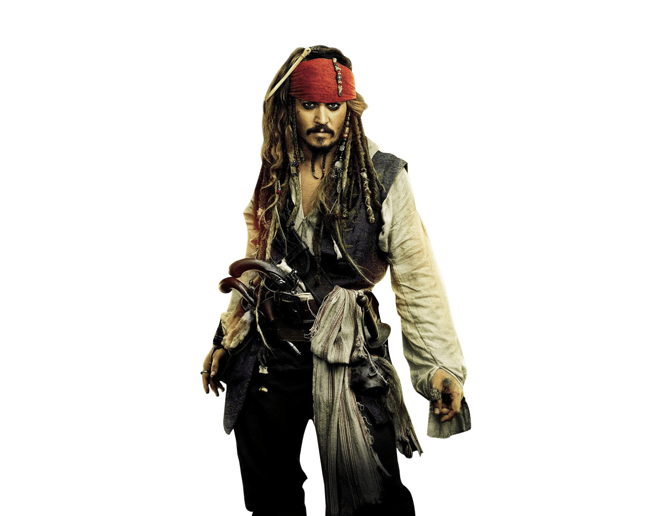 Jack Sparrow Portrait PNG icons