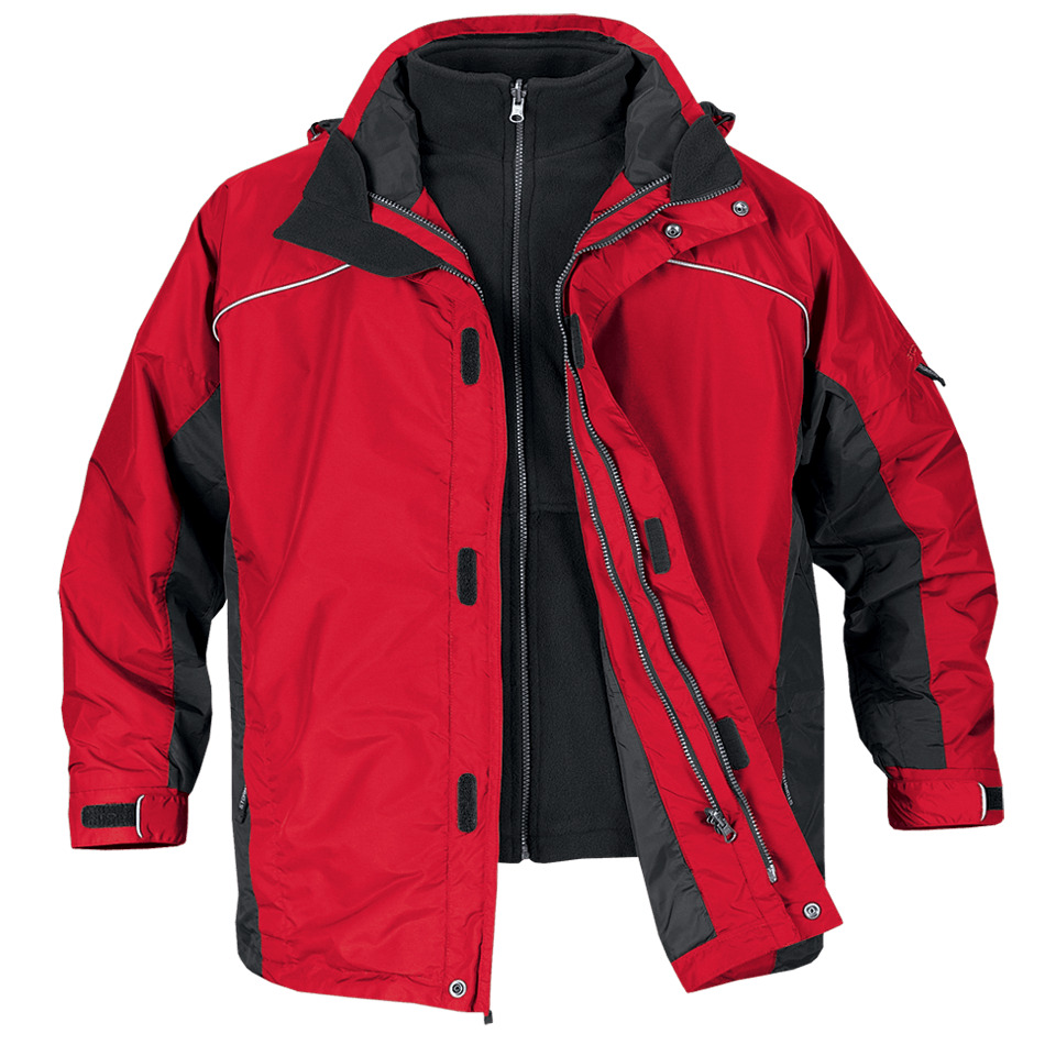 Jacket Red Winter icons