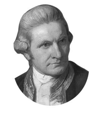 James Cook Portrait icons