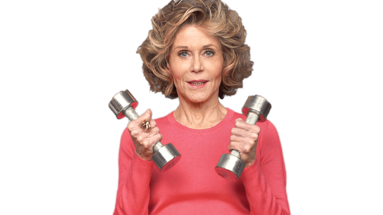 Jane Fonda Working Out png icons
