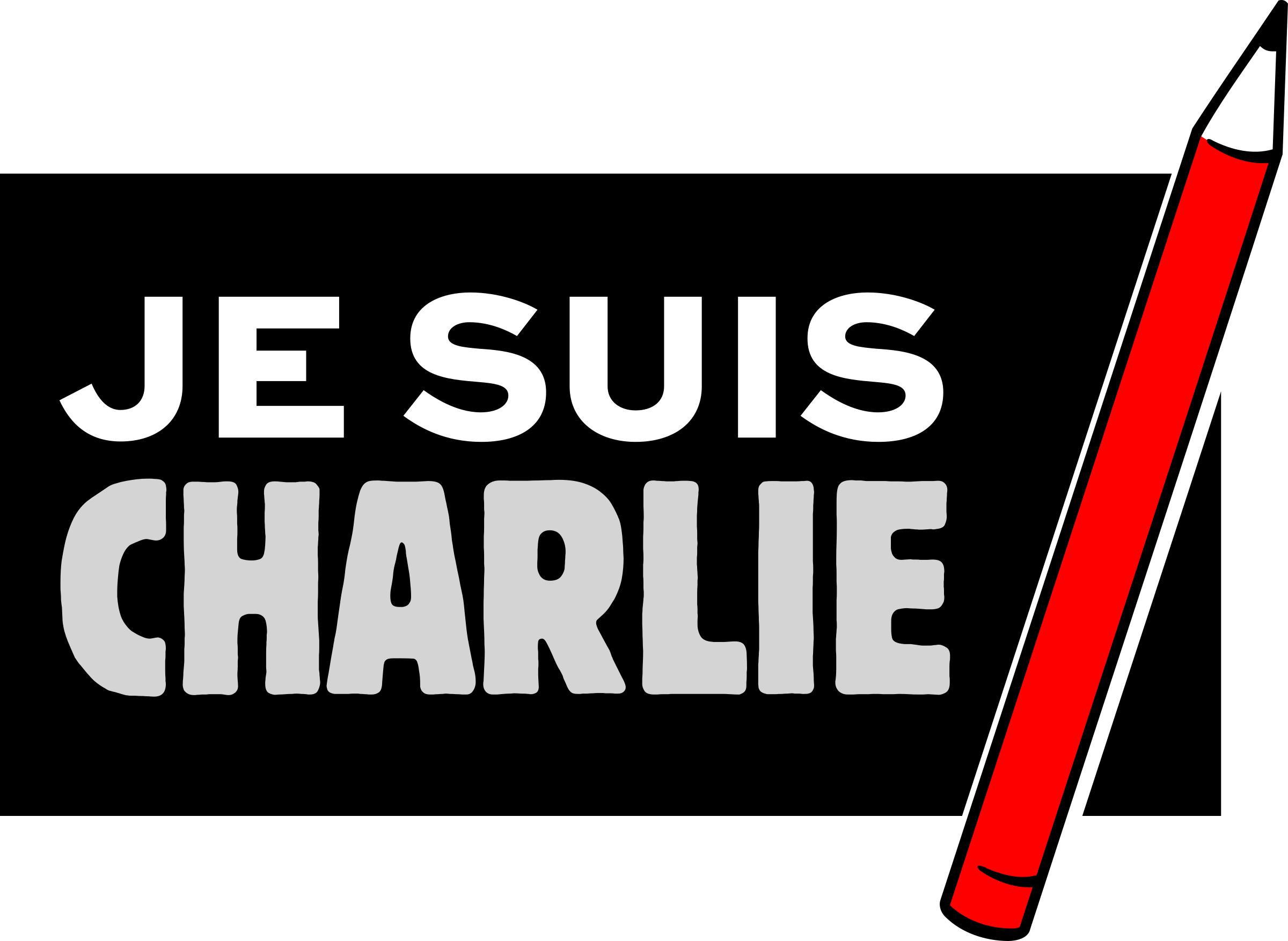 Je suis Charlie - Freedom of Press png