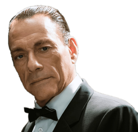 Jean Claude Van Damme Suit Portrait PNG icons