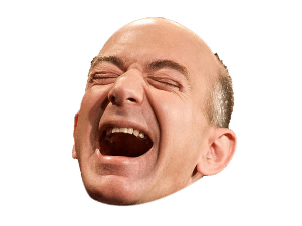 Jeff Bezos Laughing PNG icons
