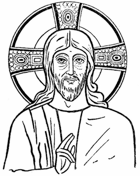 Jesus Drawing PNG icons