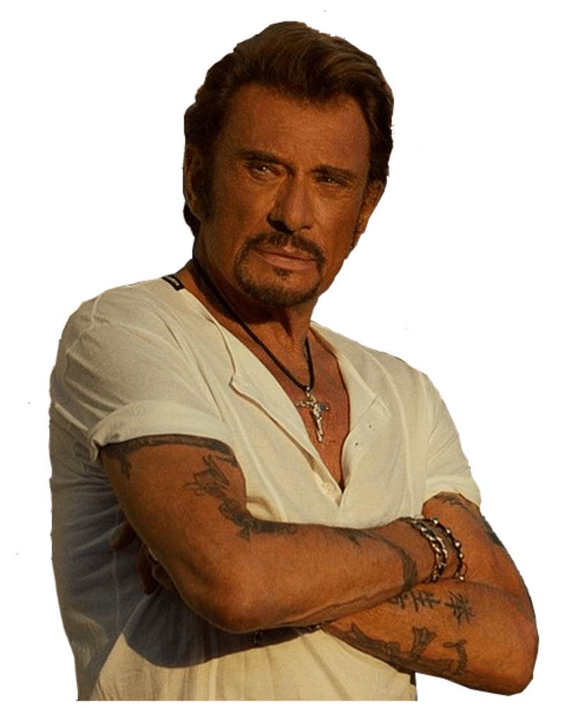 Johnny Hallyday Thinking PNG icons