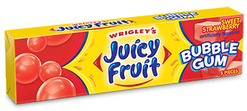 Juicy Fruit Chewing Gum icons