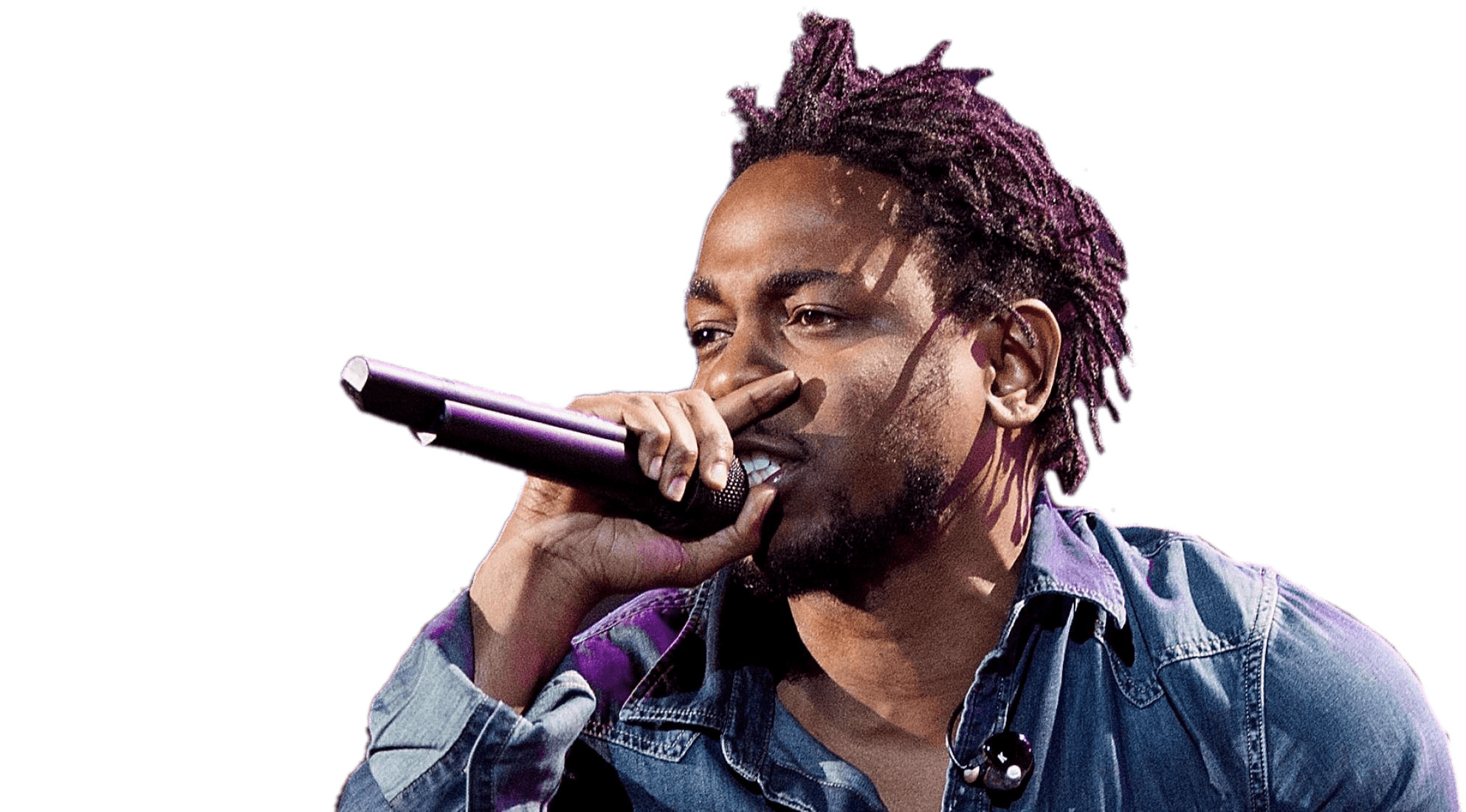 Kendrick Lamar on Stage png