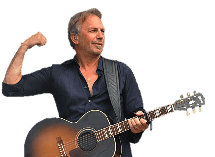 Kevin Costner Performing icons