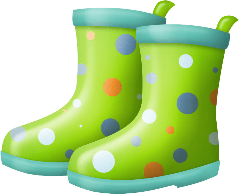 Kids Rain Boots PNG icons