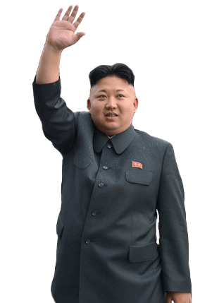 Kim Jong Un Hello png