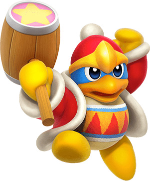 Kirby King Dedede Angry png