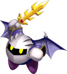 Kirby Meta Knight Ready To Strike Sword png icons