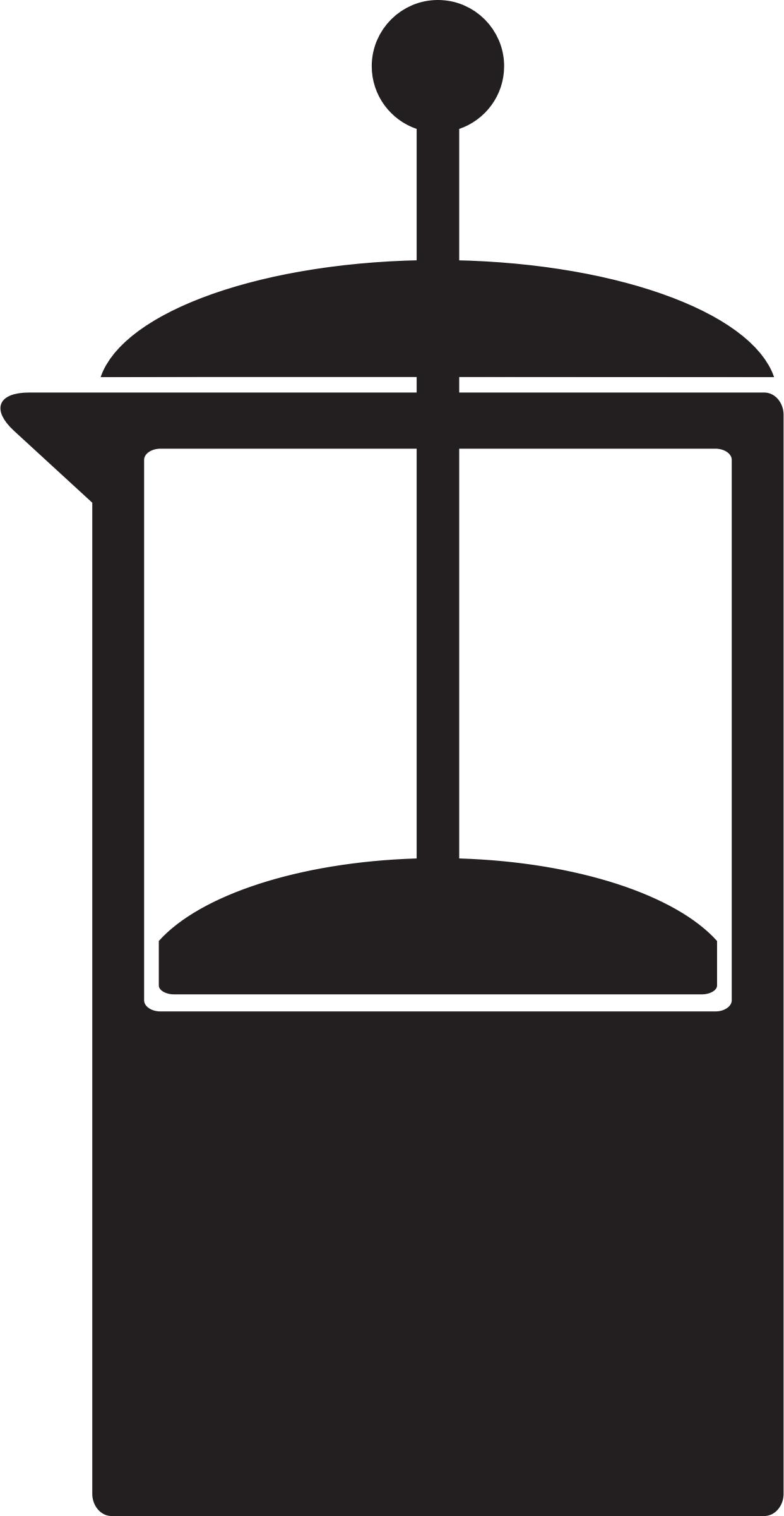 Kitchen Icon - Coffee French Press png