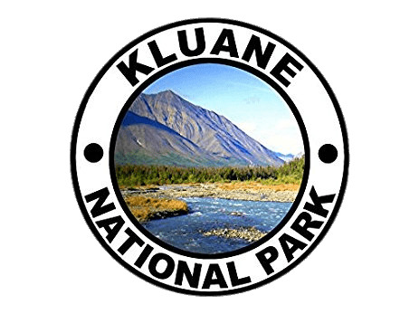 Kluane National Park Round Sticker icons
