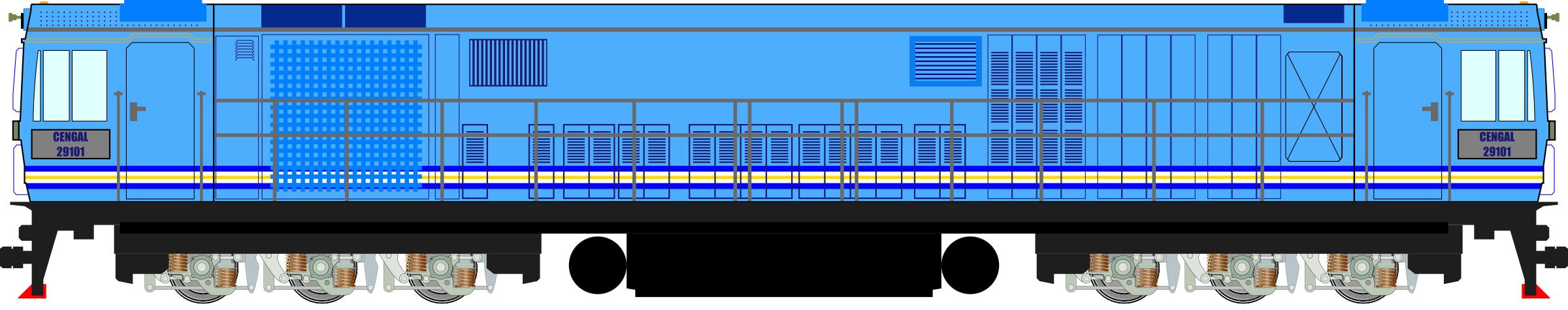 KTM Class 29 Locomotive png