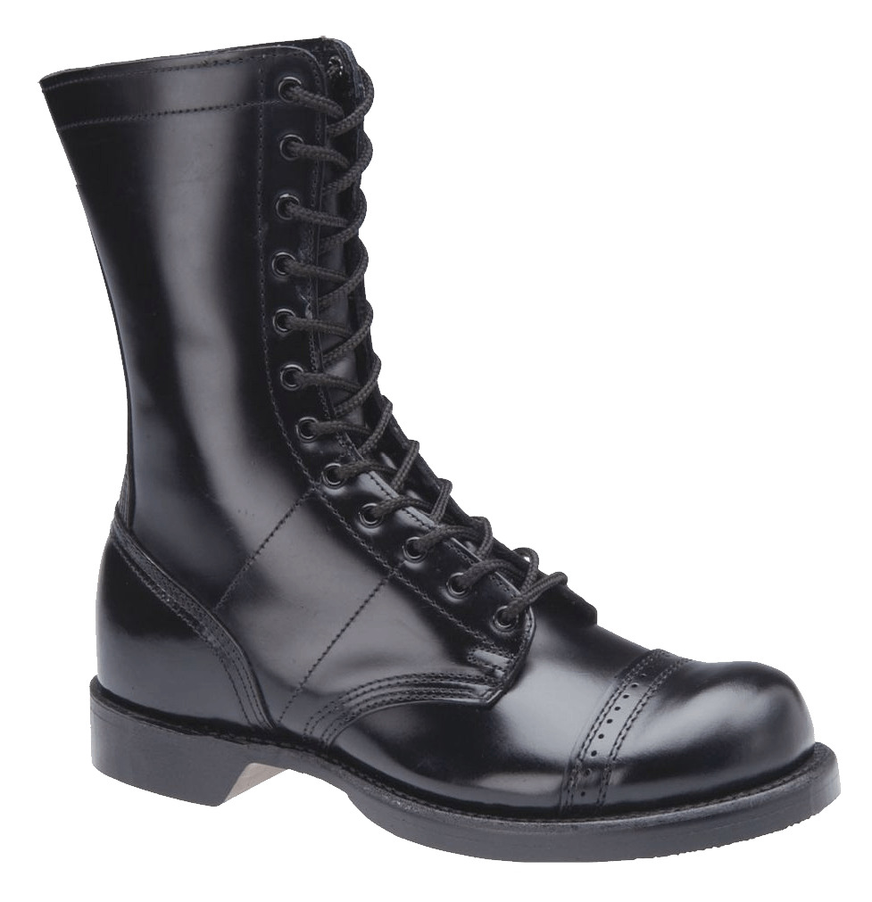 Lady Black Boots png
