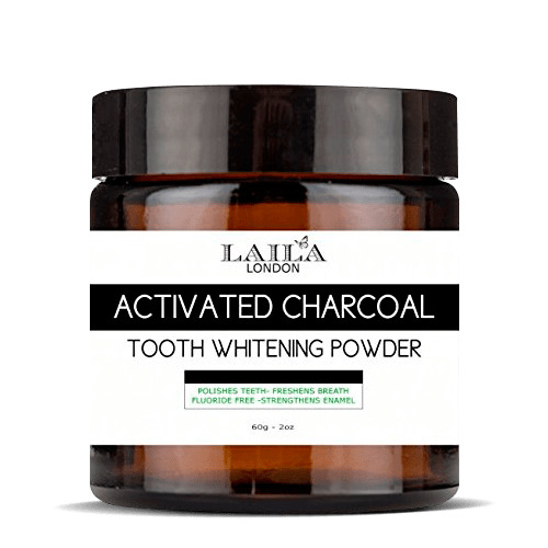 Laila Activated Charcoal Tooth Whitening Powder icons