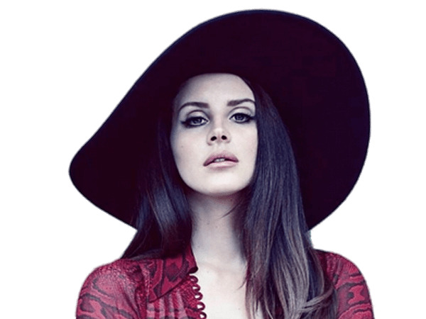 Lana Del Rey Round Black Hat icons