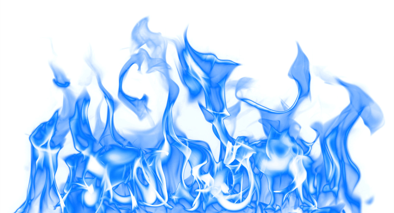 Large Blue Fire png