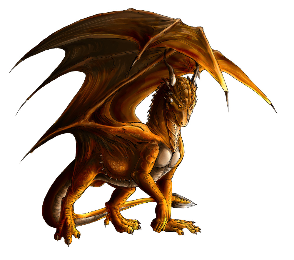 Large Brown Dragon icons