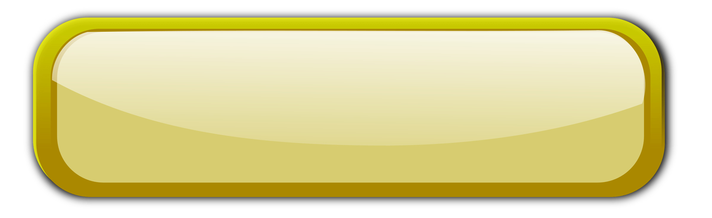 Large Gold Button With Border PNG icons