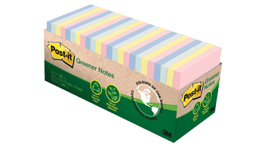 Large Pack Of Recycled Post It Notes png