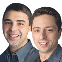 Larry Page and Sergey Brin Early Days png icons
