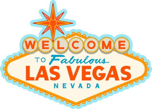 Las Vegas Sign Drawing icons