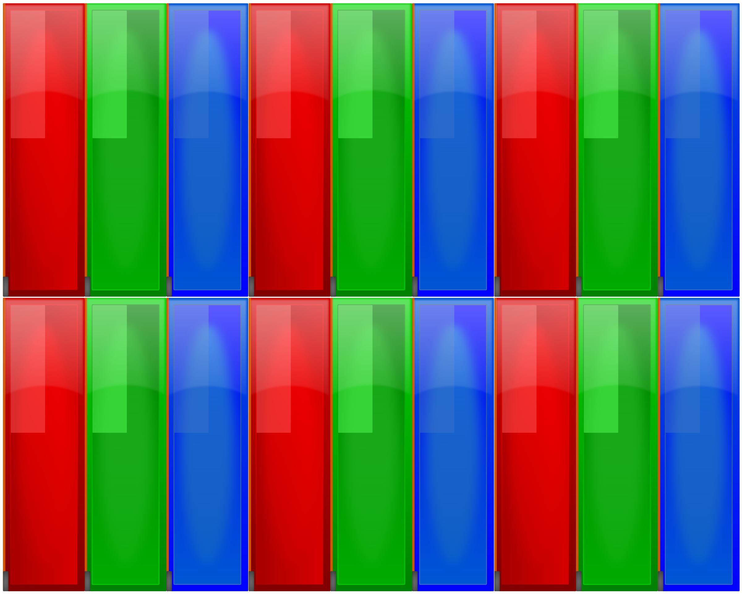 LCD pixel array. Matriz de pixeles LCD. png