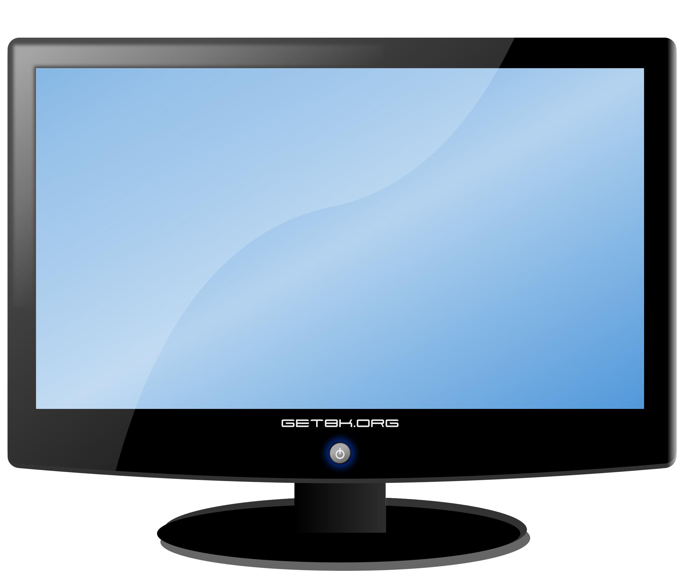 LCD Widescreen Monitor png