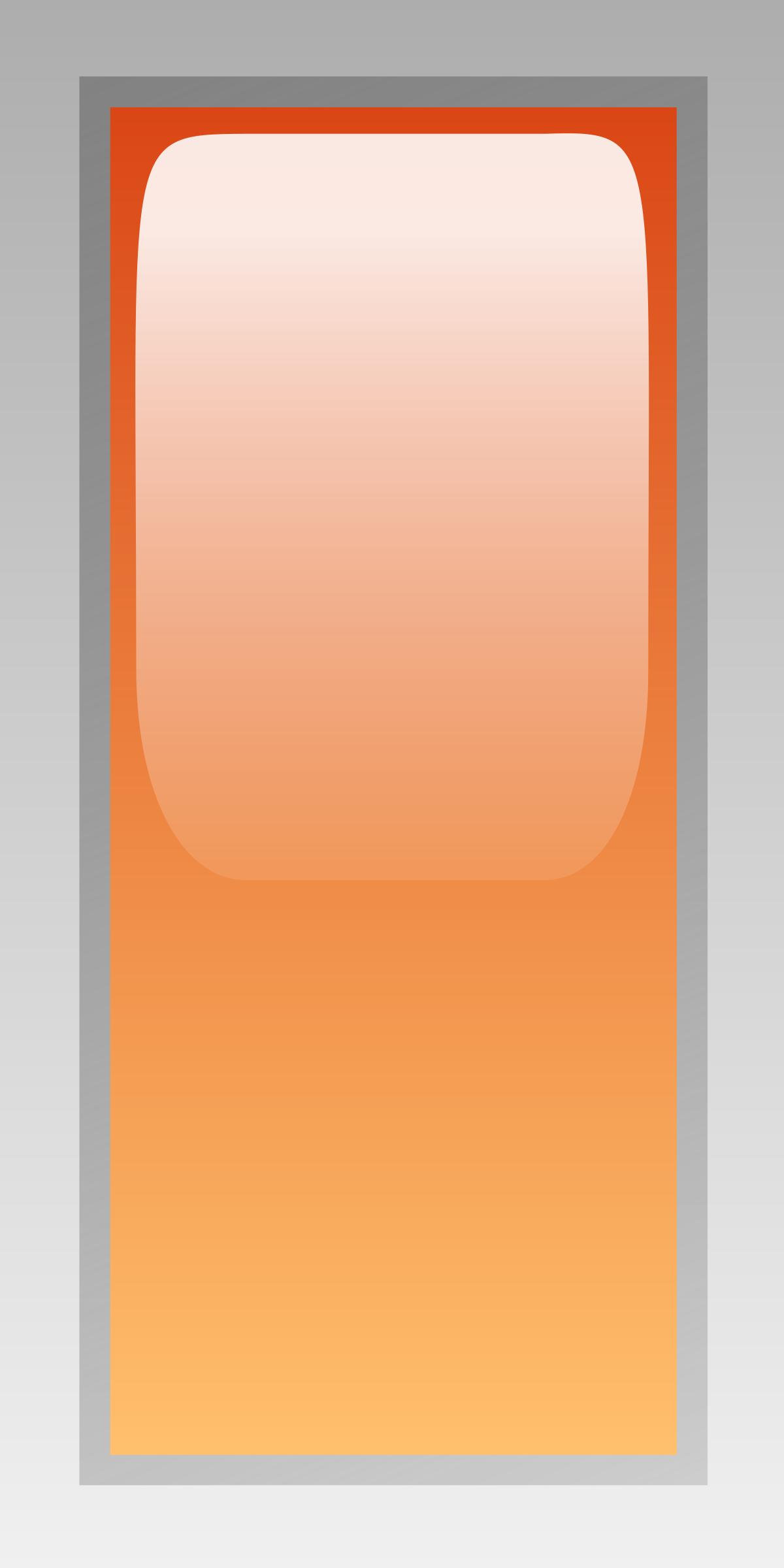 led rectangular h orange png