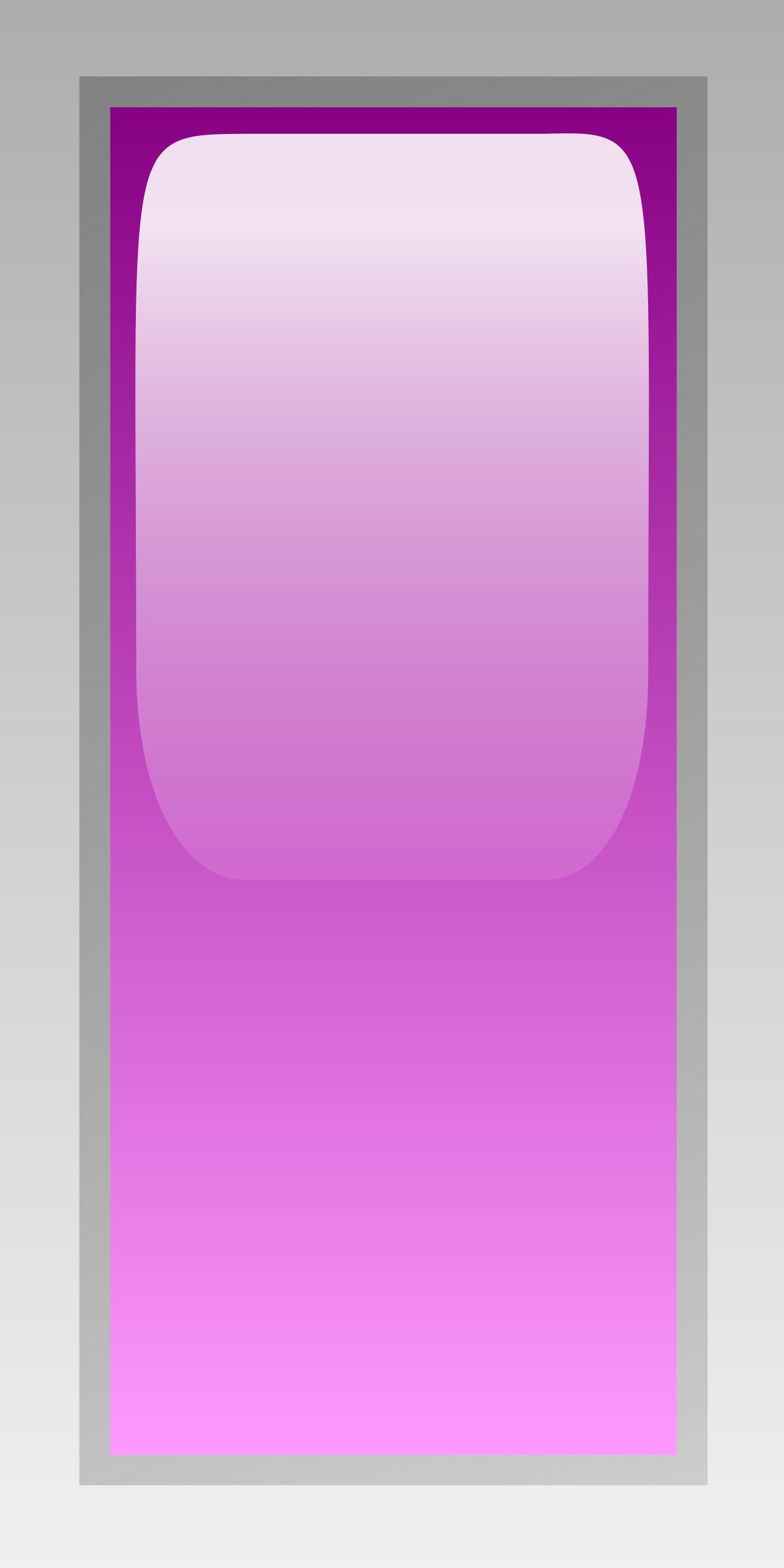 led rectangular v purple png