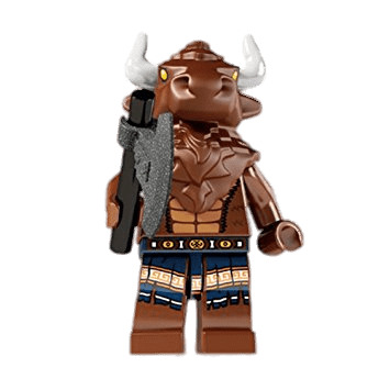 Lego Minotaur Figurine png